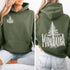 Celebrate the wild spirit of Manitoba with this eye-catching hoodie featuring "Manitoba" written in a unique tree branch font.